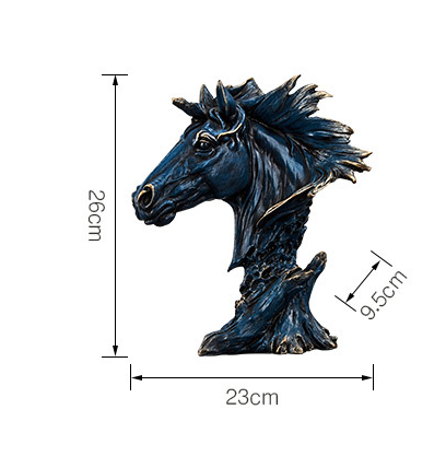 Resin Horse Ornaments Creative Small Ornaments Crafts Ornaments Home Gifts