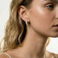 Pearl Trio Curve Studs