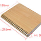 LED Night Light Folding Book Light USB Port Rechargeable Wooden Magnet Lamp