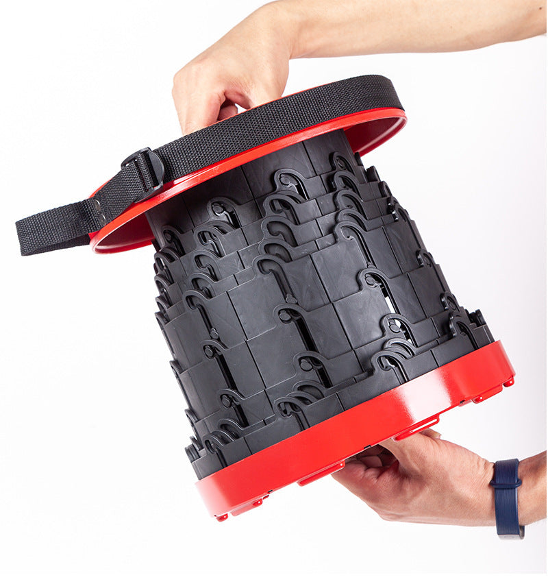 Outdoor wild fishing portable folding stool travel seat