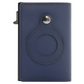 AirTag Wallet Anti Theft Bullet Card Bag Multi-functional Rfid Card Holder Men's Leather Slim Wallets For Airtag Air Tag