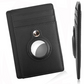 AirTag Wallet Anti Theft Bullet Card Bag Multi-functional Rfid Card Holder Men's Leather Slim Wallets For Airtag Air Tag