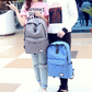 Backpack Grey Anti Theft Bag