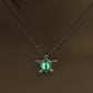 Creative Luminous Moon Pumpkin Creative Pendant Necklace