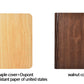 LED Night Light Folding Book Light USB Port Rechargeable Wooden Magnet Lamp